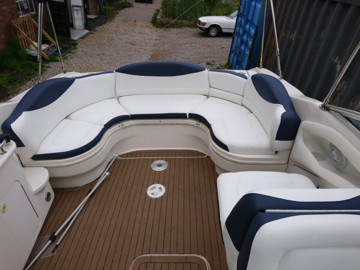 Boat Interiors upholstery by 1st Class Covers