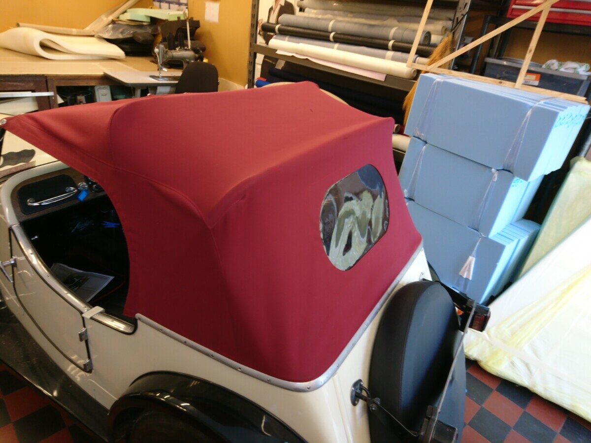 Convertibles upholstery by 1st Class Covers