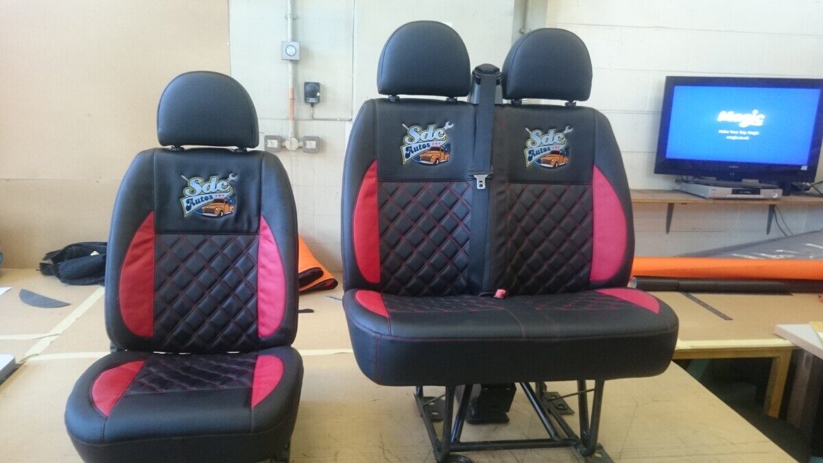 Vehicle Interiors upholstery by 1st Class Covers